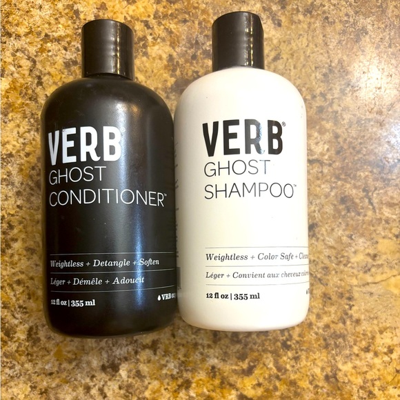 verb Other - - Lot Verb Ghost Weightless Shampoo and Conditioner Set, NWT